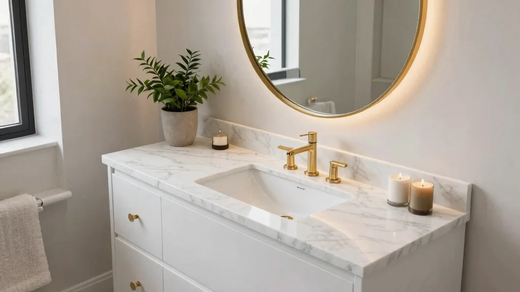16 Marble Vanity Bathroom Ideas With Luxury Appeal