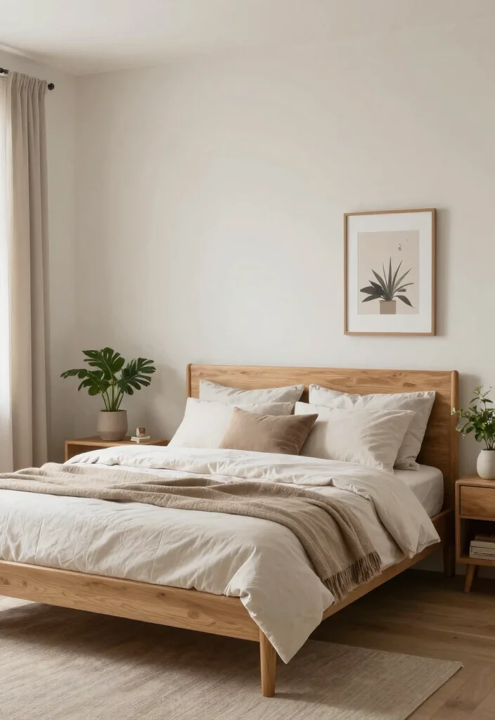 16 Modern Classic Bedroom Design Ideas for Timeless Luxury Style - 16. Personal Sanctuary: Mindful Decor Choices 1