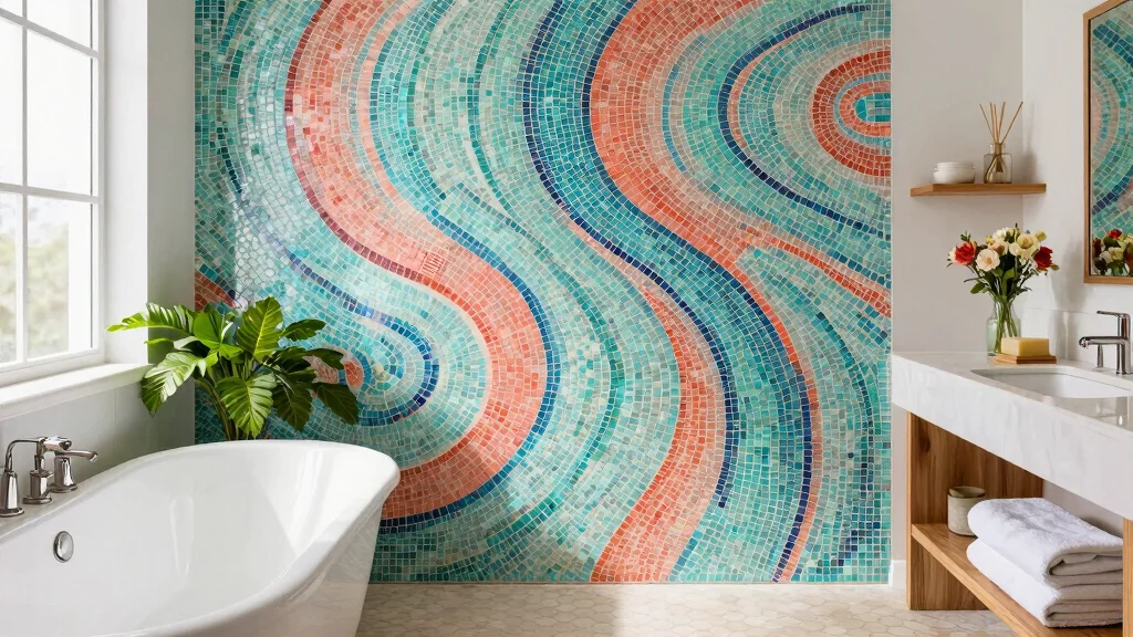 16 Mosaic Bathroom Ideas With Artistic Texture