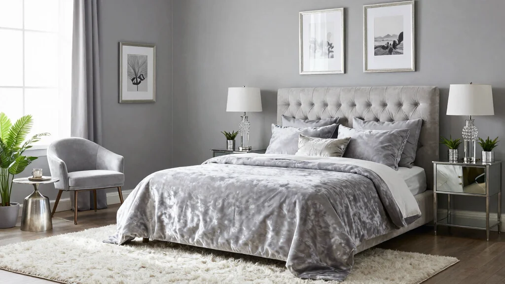 16 Silver Room Decor Bedroom Ideas Modern Luxe Shine