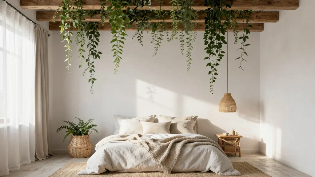 16 Vines on Ceiling Bedroom Ideas: Whimsical Natural Decor