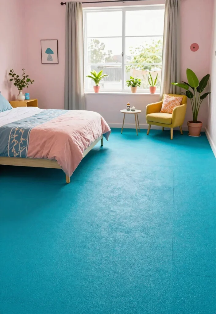 17 Bedroom Flooring Ideas Master Suite Elegant Choices - 11. Sustainable Rubber Flooring 1