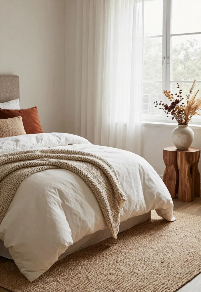 17 Bedroom With Living Room Ideas: Smart Open Layouts - 1. Layered Textures for Visual Depth 1