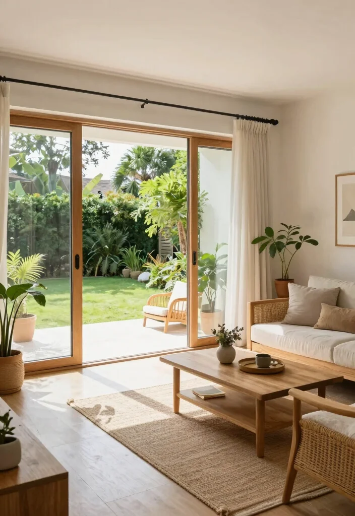 17 Bedroom With Living Room Ideas: Smart Open Layouts - 17. Bringing Outdoor Elements Indoors 1