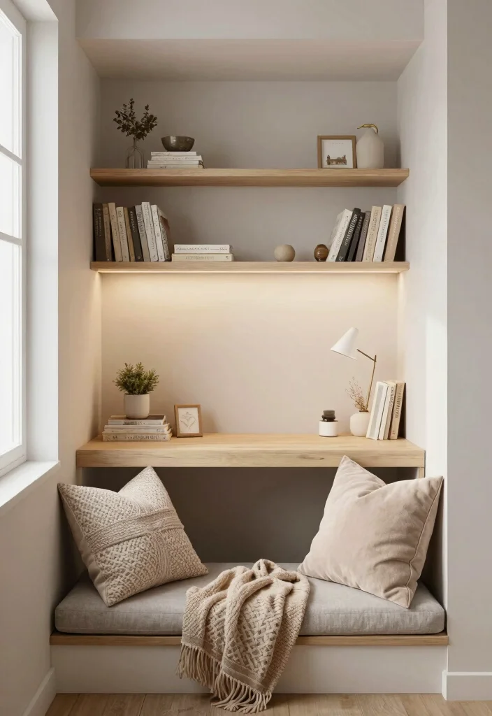 17 Desk in Bedroom Ideas for Cozy Study Corners - 16. Desk in a Nook 1