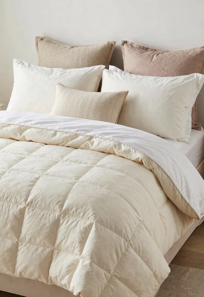 17 French Country Bedroom Decor Ideas: Rustic Elegant Charm - 5. Cozy Layered Bedding 1