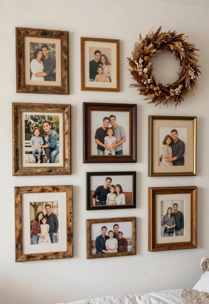 17 French Country Bedroom Decor Ideas: Rustic Elegant Charm - 8. Rustic Wall Decor 1