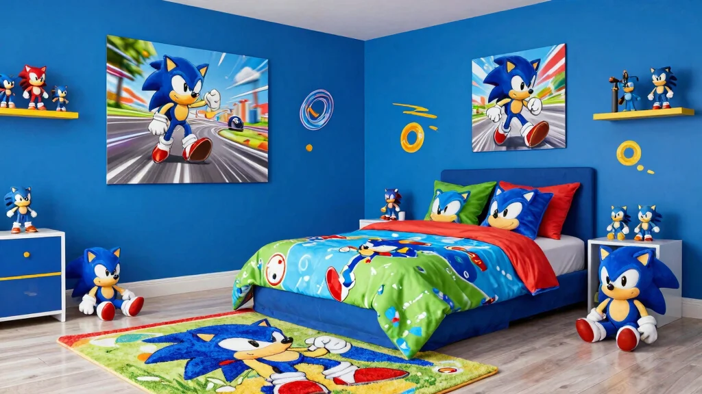 17 Sonic Bedroom Ideas to Create an Epic Gaming Retreat for Kids