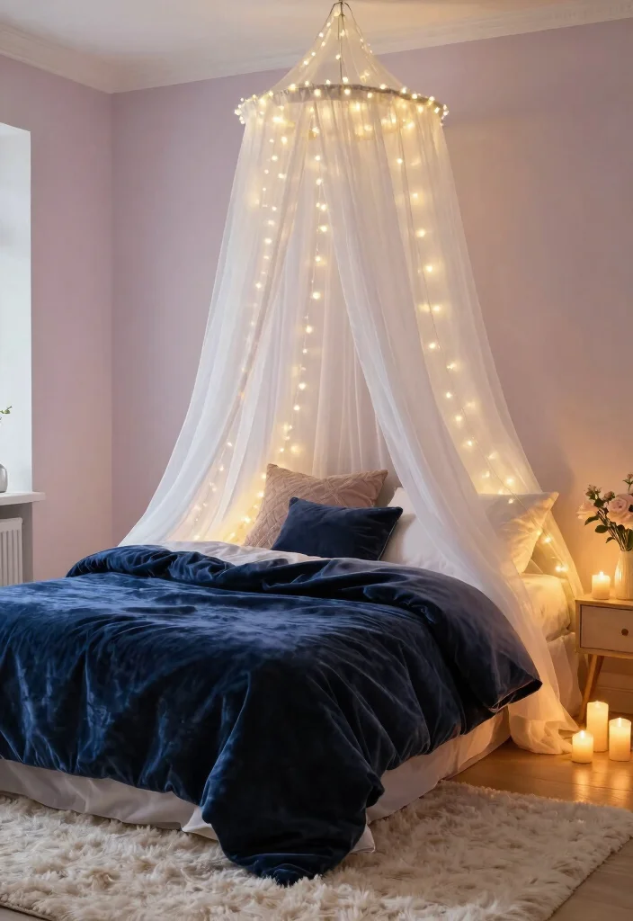 18 Bedroom Decoration for Wedding Night Ideas with a Romantic and Elegant Touch - 1. Luxurious Canopy Bed 1