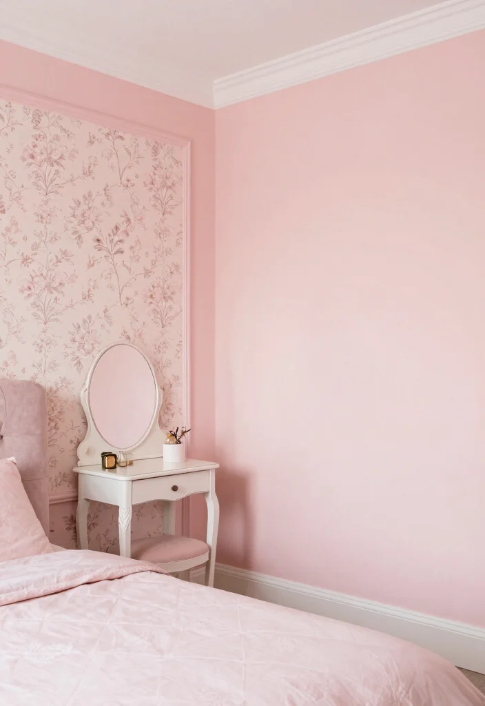 18 Bedroom Decoration for Wedding Night Ideas with a Romantic and Elegant Touch - 15. Romantic Wall Colors 1