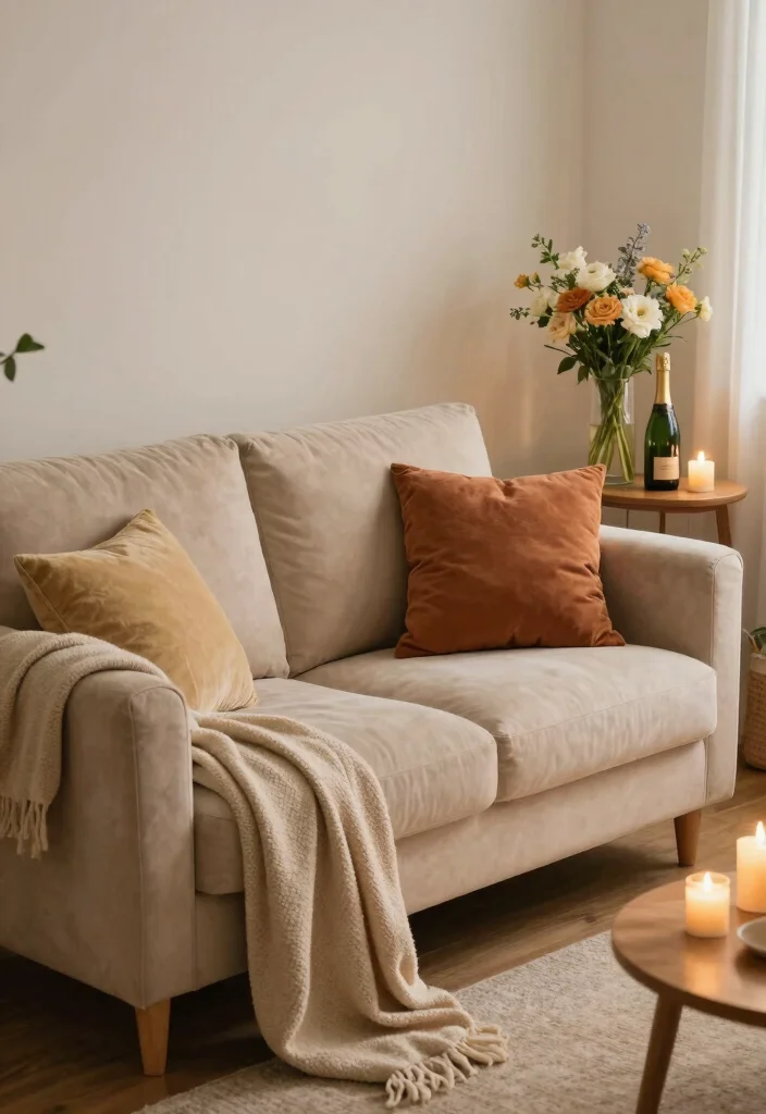 18 Bedroom Decoration for Wedding Night Ideas with a Romantic and Elegant Touch - 5. Intimate Seating Area 1