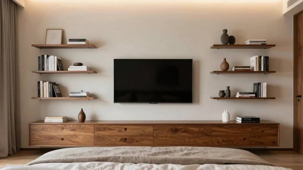 18 Bedroom Media Wall Ideas for Modern Functional Design