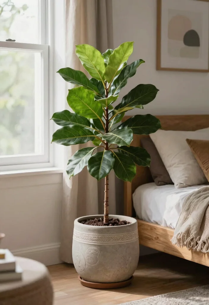 18 Bedroom Plants Decor Ideas for a Fresh, Calm Atmosphere - 17. Outdoor Plants Indoors 1