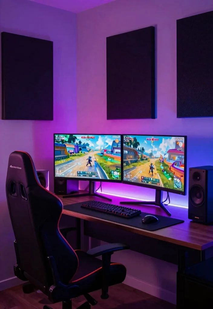 18 Gaming Bedroom Ideas for Men: Immersive Cool Setups - 5. High-Tech Haven 1