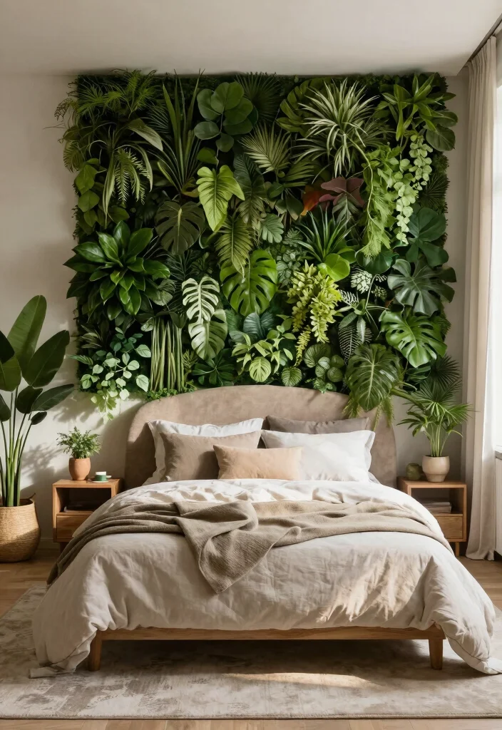 18 Green Bedroom Decor Ideas Fresh Natural Calm - 13. Biophilic Design Elements 1