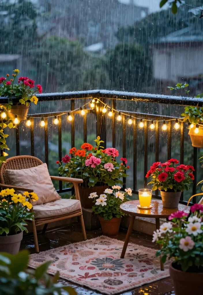 12 Balcony String Lights for Renters Who Can't Drill Holes - 10. Waterproof LED String Lights 1