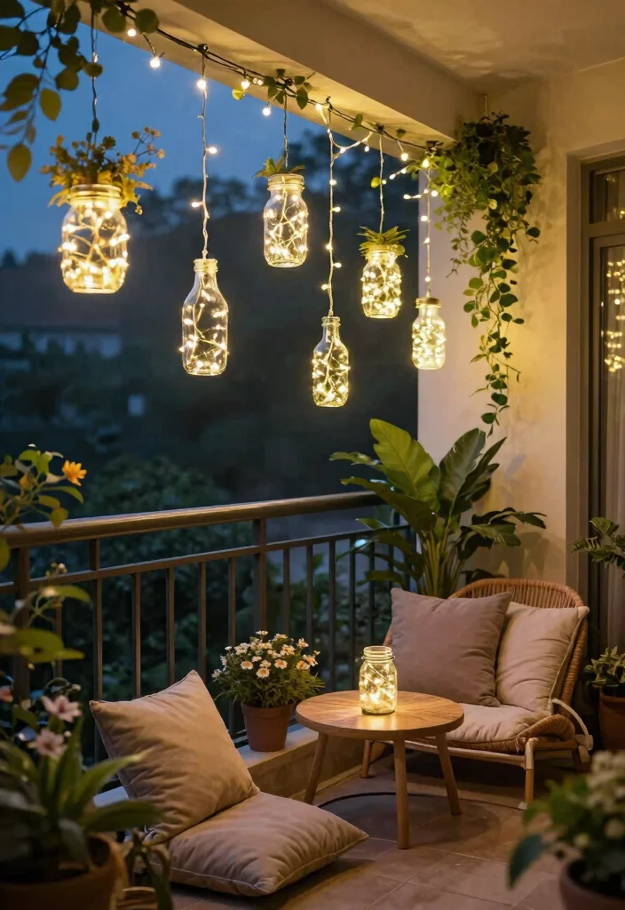 12 Balcony String Lights for Renters Who Can't Drill Holes - 12. DIY String Light Projects 1