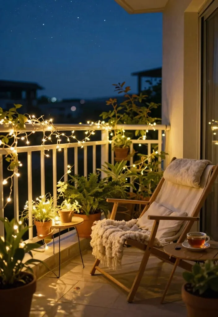 12 Balcony String Lights for Renters Who Can't Drill Holes - 5. Battery-Operated Fairy Lights 1