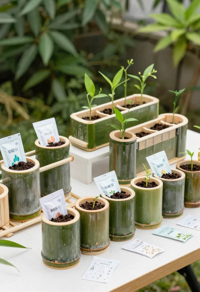 12 Bamboo Planter Ideas That Last Without Splitting or Rotting - 12. Sustainable Bamboo Planter Kits 1