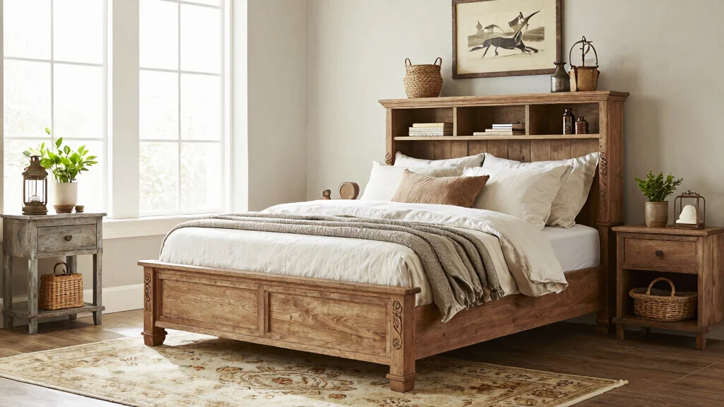 12 Farmhouse Master Bed Ideas That Add Storage Without Clutter