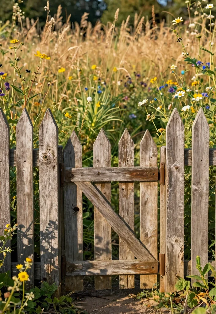 12 Front Yard Picket Fence Ideas That Boost Curb Appeal Fast - 1. Rustic Reclaimed Wood Picket Fence 1