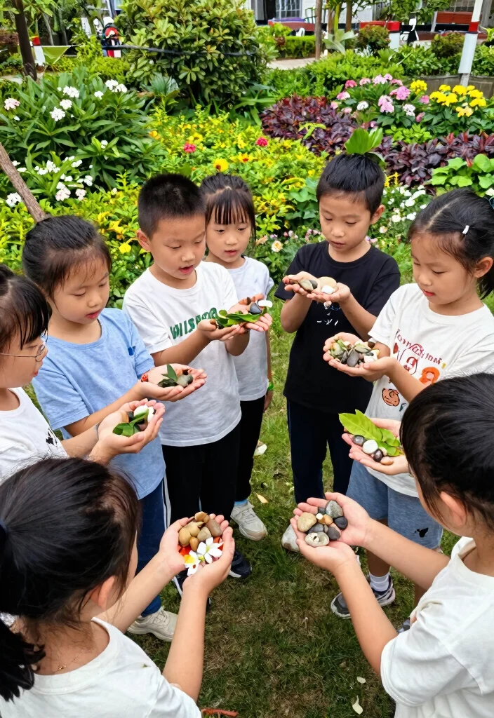 12 Outdoor Games for Kids That Don't Need a Huge Backyard - 12. Nature’s Treasure Box 1