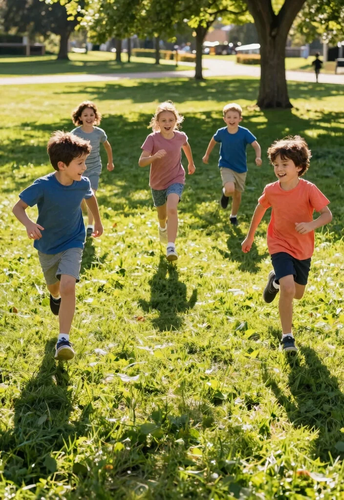 12 Outdoor Games for Kids That Don't Need a Huge Backyard - 9. Shadow Tag 1