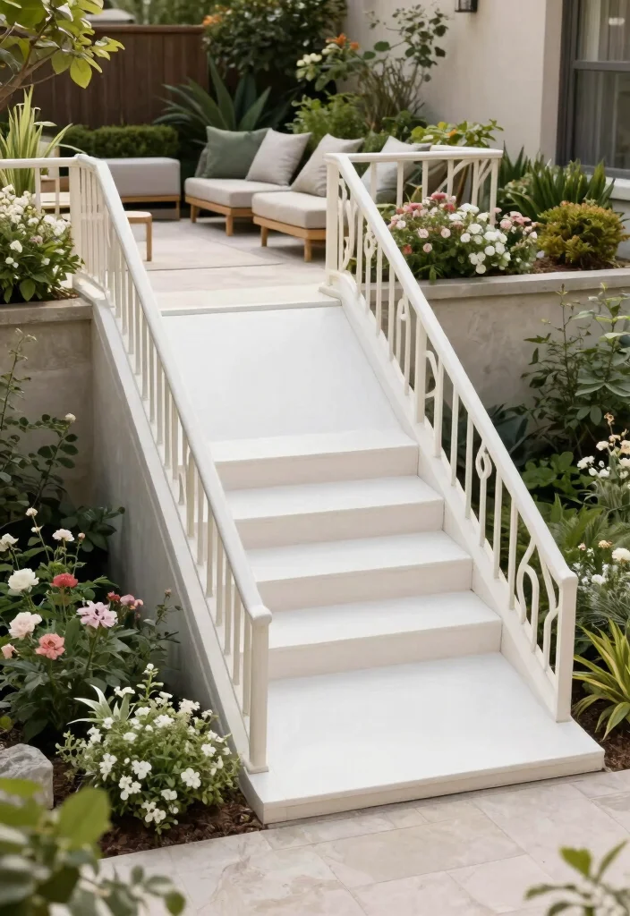 12 Outdoor Patio Ramps for Wheelchair Accessibility - 7. Custom Built Ramps 1