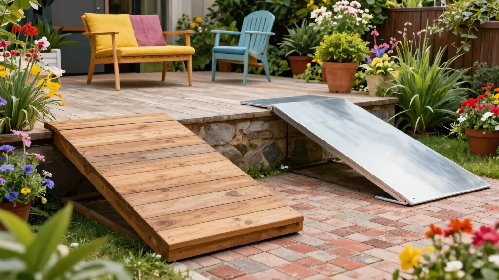 12 Outdoor Patio Ramps for Wheelchair Accessibility