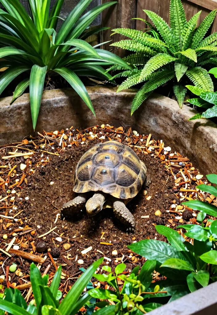 12 Outdoor Tortoise Enclosure Ideas That Prevent Escape and Predators - 9. Compost Pits for Nutritional Benefits 1