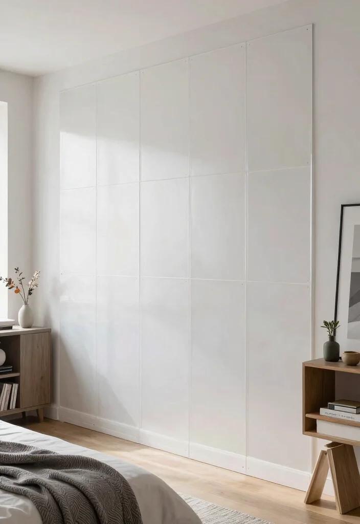 12 PVC Ceiling Panels Bedroom Ideas That Hide Water Stains - 10. Easily Removable Panels for Flexibility 1