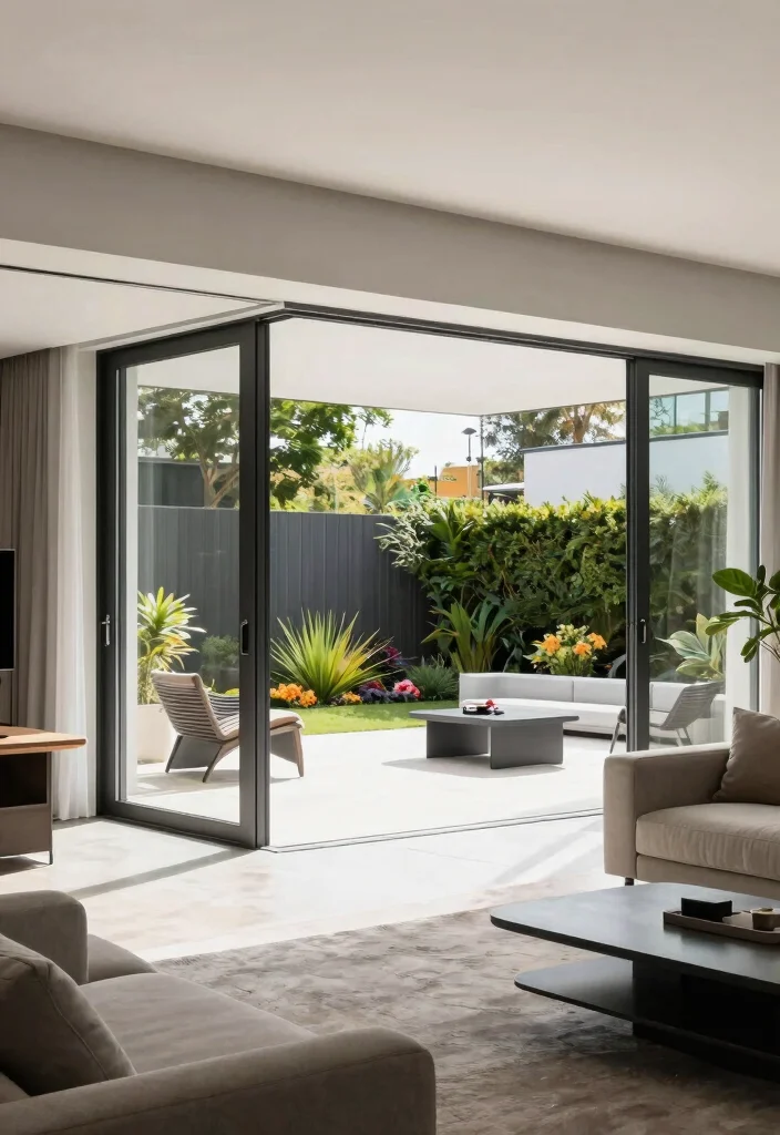 14 Durable Aluminum Patio Doors That Won't Warp Under the Sun - 1. Sleek Modern Sliding Doors 1