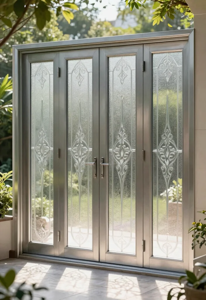 14 Durable Aluminum Patio Doors That Won't Warp Under the Sun - 7. Glass Options for Elegance 1