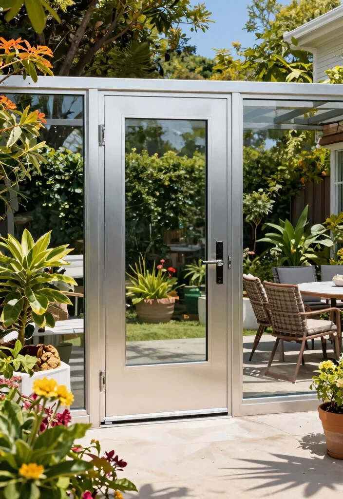 14 Durable Aluminum Patio Doors That Won't Warp Under the Sun - 8. Low Maintenance Features 1