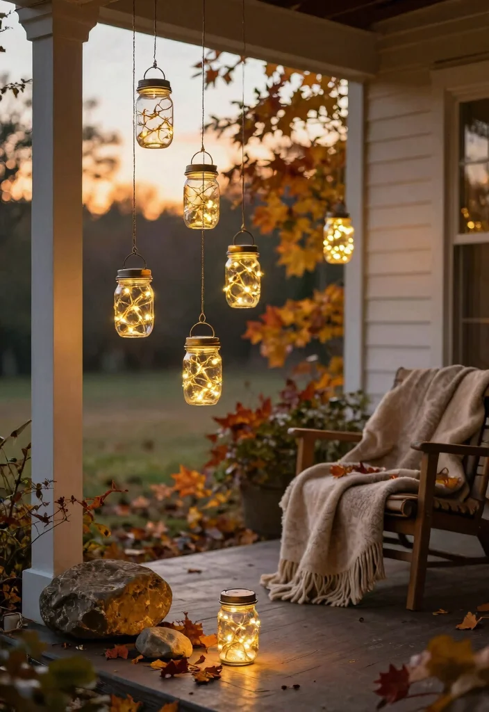 14 Fall Porch Decorating Ideas That Last Through Thanksgiving - 5. Eco-Friendly Lanterns 1
