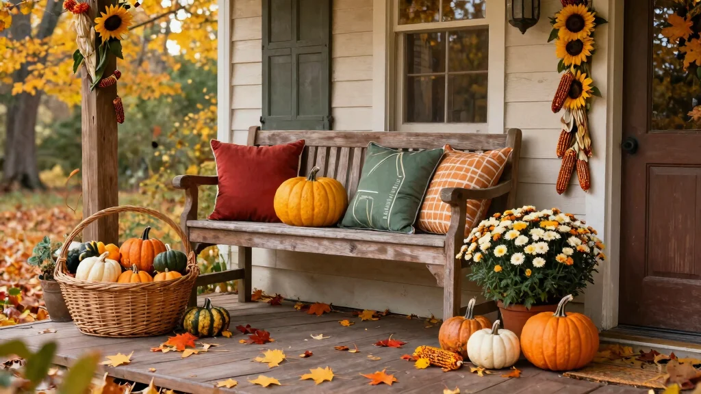 14 Fall Porch Decorating Ideas That Last Through Thanksgiving
