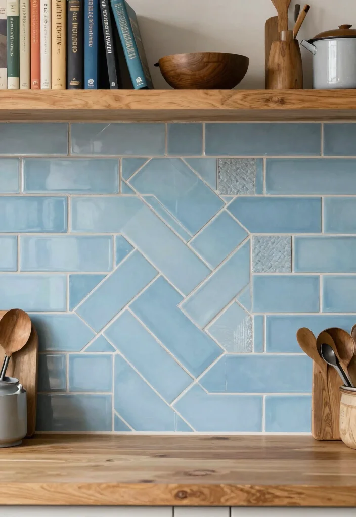 14 Farmhouse Kitchen Backsplash Ideas on a Budget - 3. Subway Tile with a Twist 1