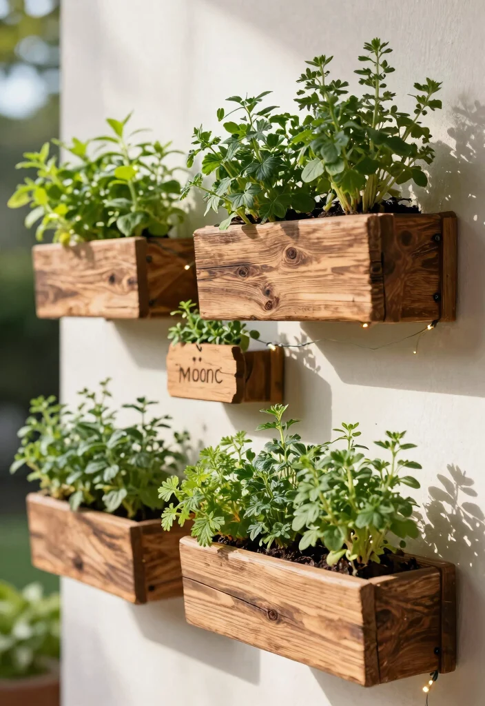 14 French Farmhouse Decor Ideas That Feel Authentic Not Over-Styled - 10. Wall-Mounted Planters for Space-Saving Solutions 1