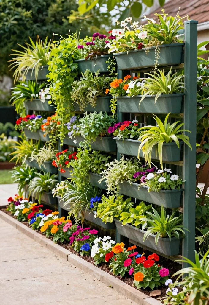 14 Front Yard Fence Ideas That Boost Curb Appeal Without Breaking Code - 6. Vertical Garden Fencing 1