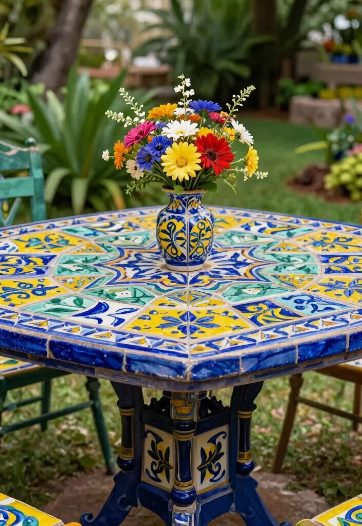 14 Mexican Farmhouse Decor Ideas That Work in Any Climate - 10. Traditional Talavera Tiles 1