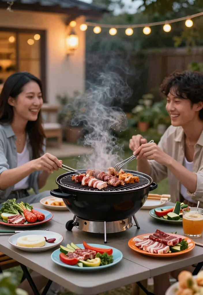 15 Compact Grill Ideas for Small Patios that are Perfect for Urban Gardens - 7. Hibachi Grill for Authentic Japanese BBQ 1