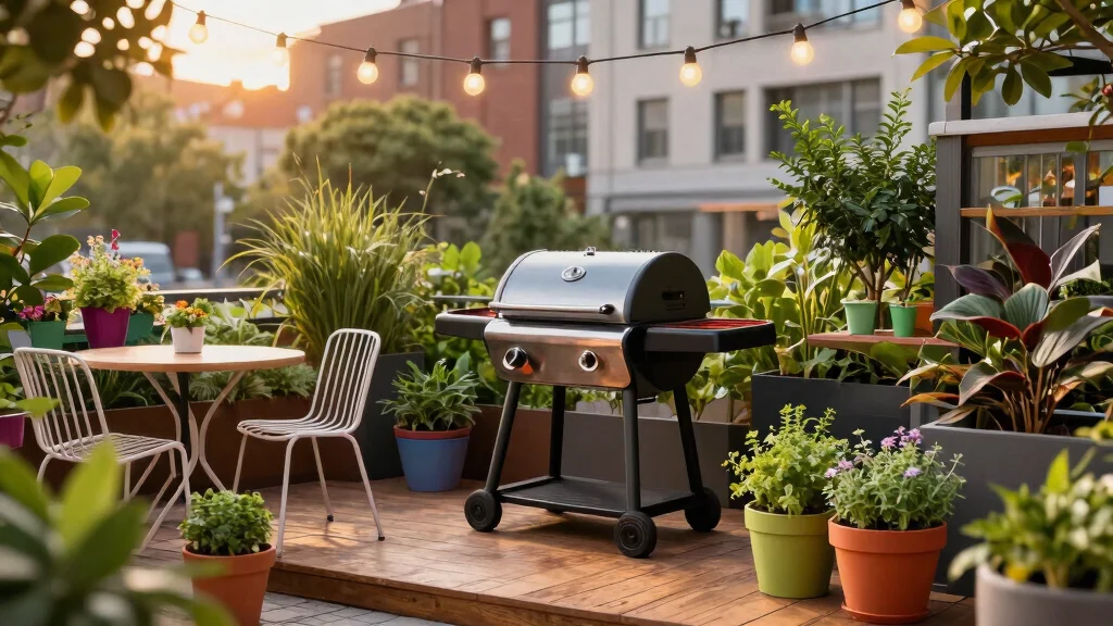 15 Compact Grill Ideas for Small Patios that are Perfect for Urban Gardens