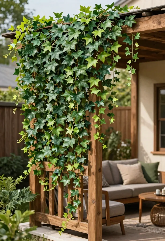 15 Fake Outdoor Plants for Landscaping That Actually Look Real Year-Round - 14. Classic Ivy for Charming Spaces 1
