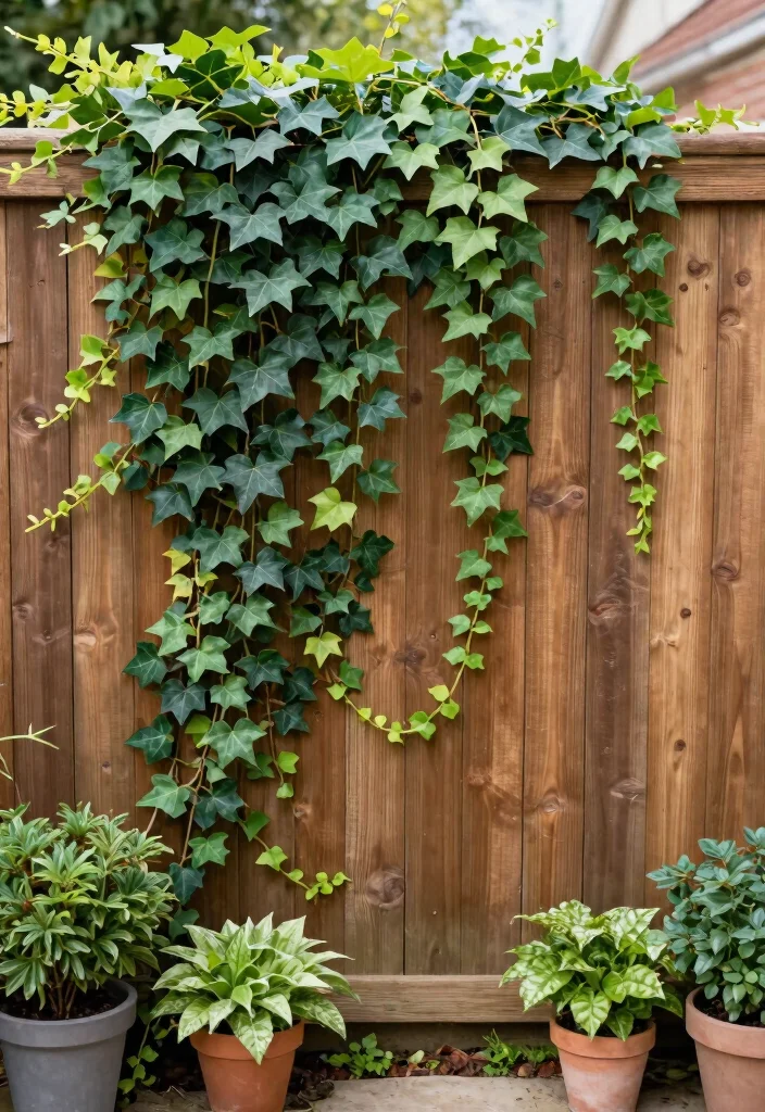 15 Fake Outdoor Plants for Landscaping That Actually Look Real Year-Round - 5. Lush Greenery with Faux Ivy 1