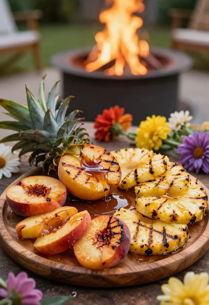 15 Fire Pit Grill Ideas That Let You Cook Over Open Flame - 15. Grilled Fruit: A Sweet Surprise 1