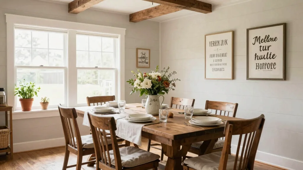 15 Large Farmhouse Table Concepts That Seat 8 Without Custom Build