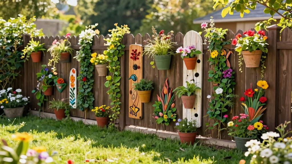 15 Outdoor Fence Decor Ideas That Boost Curb Appeal From the Street