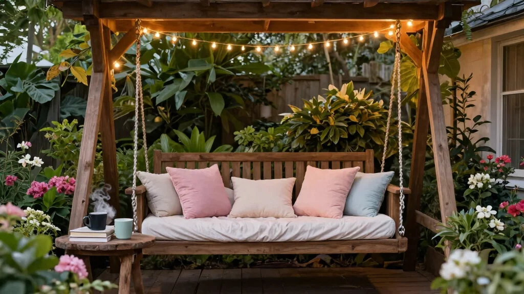 15 Porch Swing Bed Ideas That Support Two Adults Safely