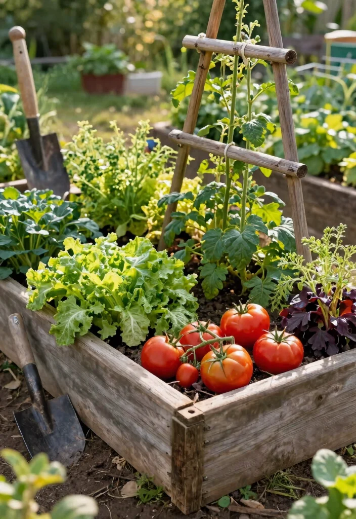 15 Water Trough Planter Concepts That Drain Properly and Look Rustic - 7. Raised Vegetable Bed 1